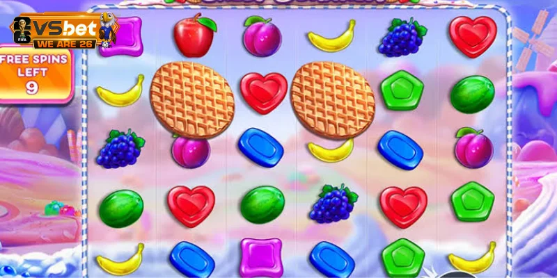 Sweet Bonanza bố cục phím bấm rất rõ ràng